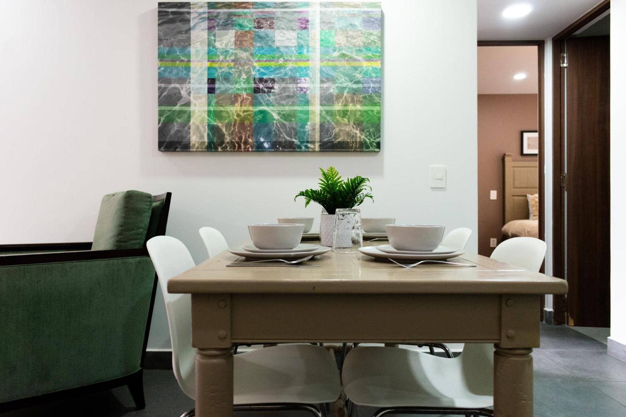 Terraza Departamento Cerca De Santa Fe Kingsize Apartment Мексико Сити Екстериор снимка
