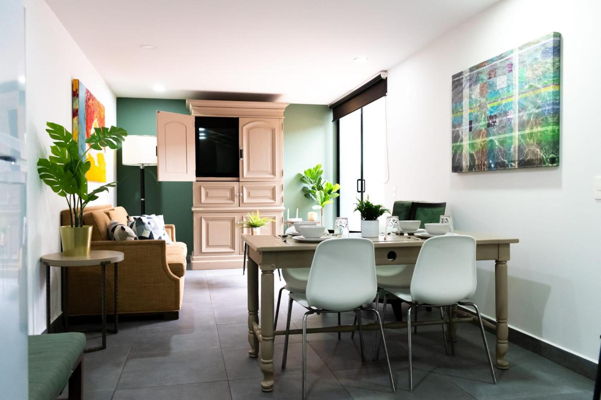 Terraza Departamento Cerca De Santa Fe Kingsize Apartment Мексико Сити Екстериор снимка